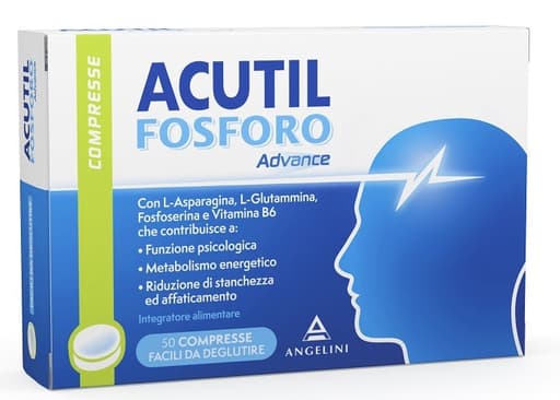 L-Glutamin 25 mg + Vitamin B6 – 50 Tabletten | Acutil Fosforo Advance