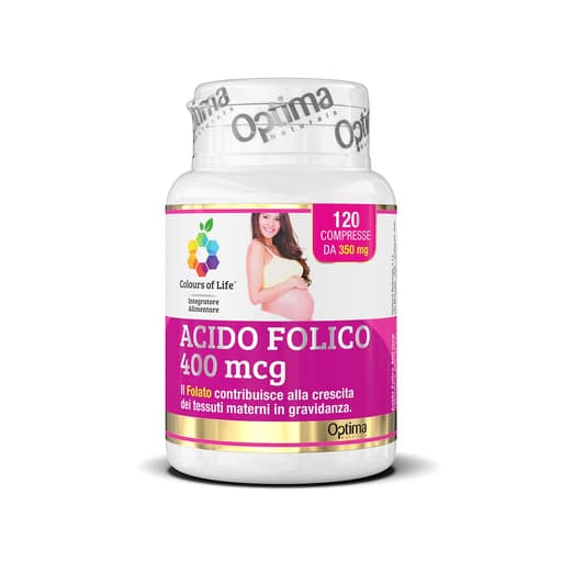 Folsäure 400 mcg Optim – 120 Tabletten
